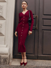 Robe longue moulante à empiècements floraux en résille