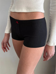 Short en jean imprimé étoiles