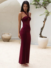 Robe moulante transparente en maille ajourée pour soirée
