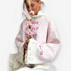 Pull-over en maille streetwear