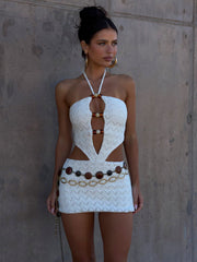 ROBE MINI TIAN CRÈME