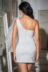 Robe courte Dreda One Shoudler Florl