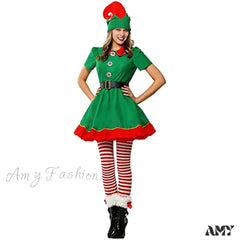 Amy Fashion - Christmas Holiday Elf Costume Hat Small