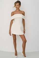 Robe de soirée moulante sexy dos nu à épaules dénudées