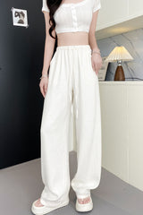 Linen Minimalist Relaxed Straight Leg Pants