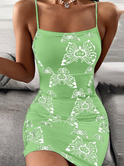 Robe nuisette imprimée moulante et sexy 