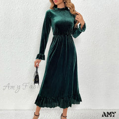 Halter Tassel Sequin Split Party V Neck Backless Cocktail Gown Prom Sexy Women’s Maxi Floor