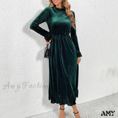 Halter Tassel Sequin Split Party V Neck Backless Cocktail Gown Prom Sexy Women’s Maxi Floor