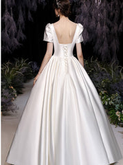 Robe de soirée vintage en satin 