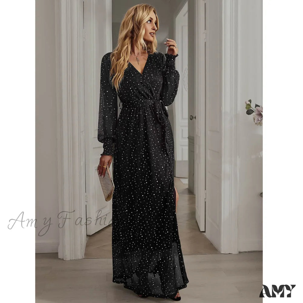 Medieval Court Fancy Vampire Cosplay Gothic Vintage Queen Elegant Halloween Dress Black / S