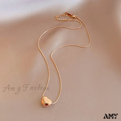 Romantic Mini Heart Pendant Necklaces