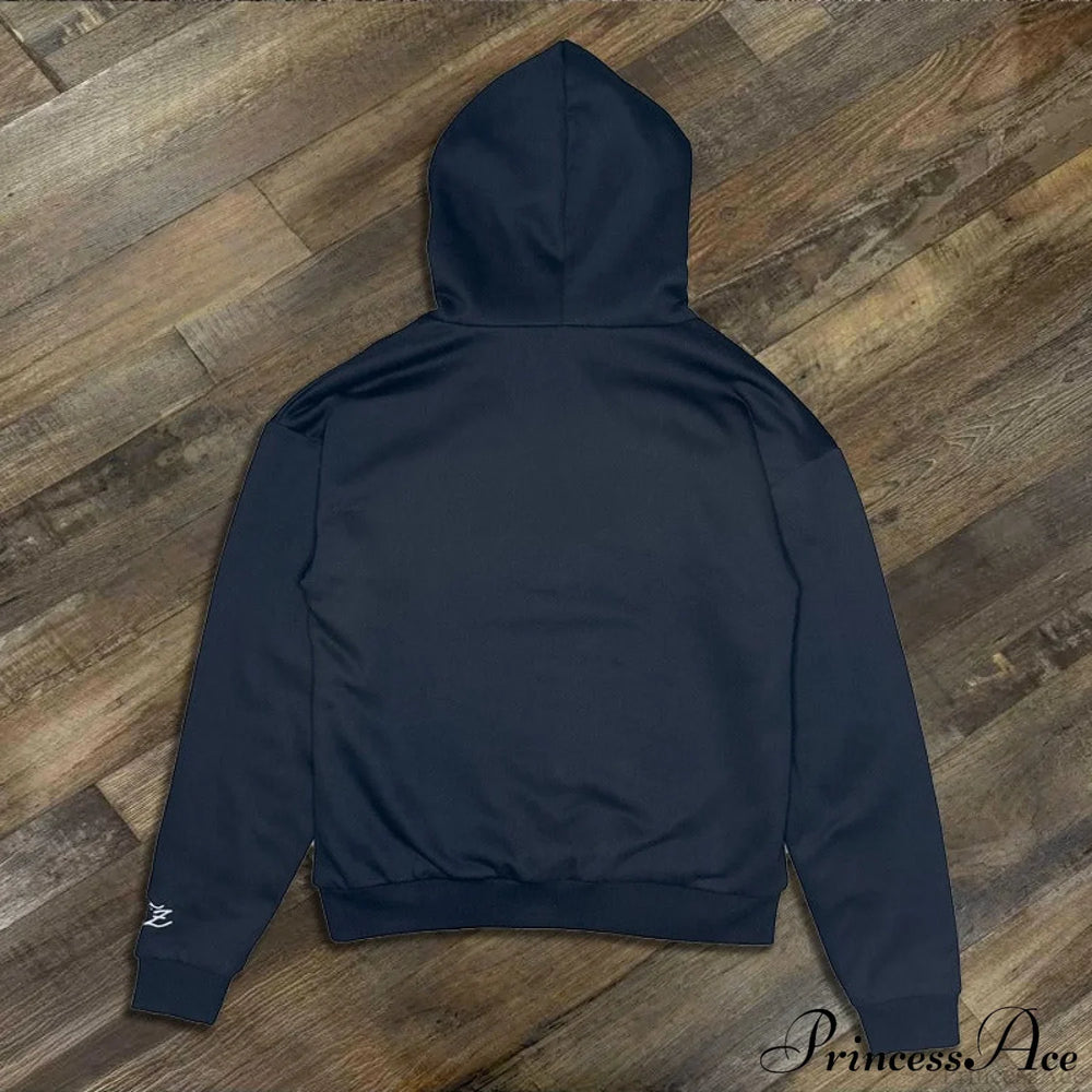 Street Style Reversible Plaid Hoodie