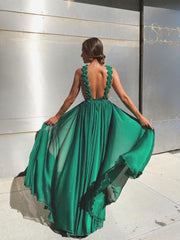 Robe de soirée romantique et charmante à volants 