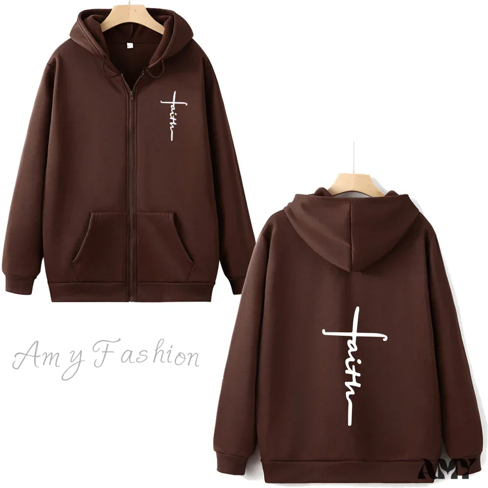 Vintage Y2K Cozy Comfortable Stylish Chic Trendy Classic Hoodies Brown / Xs